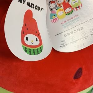 Squishmallows | Bedding | Squishmallows Hello Kitty My Melody Watermelon 2  Plush | Poshmark